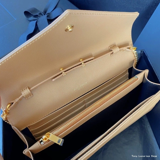 Tony Luxuries WALLET CASSANDRE CHAIN MATELASSÉ YSL 0723